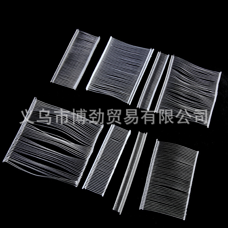 goods in stock supply Tag Plastic Glue needle Snap Fasteners I-shape Plastic needle gun Glue needle Factory wholesale