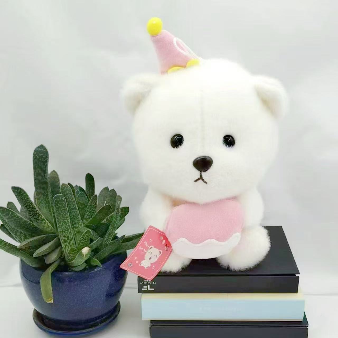 Nuevo flujo de ocho pulgadas juguetes de peluche agarrar muñecas de boda tirar muñecas empujar regalos al por mayor