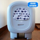 Ju Chong Changxing Полностью автоматическая кошачья ящик для дверной занавески с запахом магнита и защита от уединения песка кошачий туалетный мусорный мешок