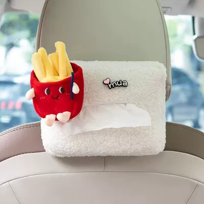 Car tissue box/set hanging seat back tissue box - no-specifications-lamb-wool-tissue-box-potato-design