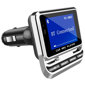 FM12B avtomobil Bluetooth MP3 pleyer, kart dəstəyi, pultlu musiqi ötürücü
