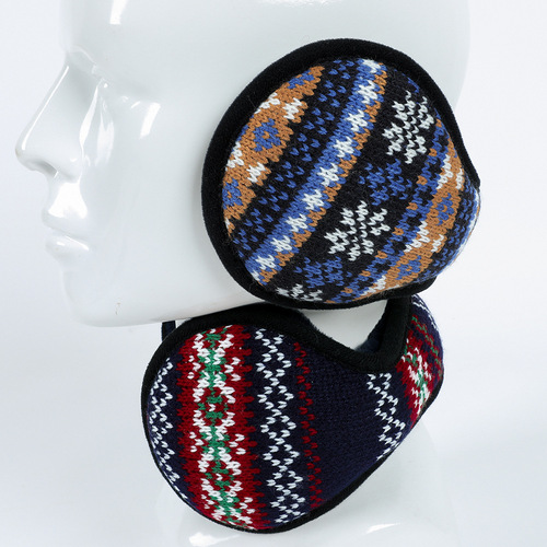 Winter warm men's earmuffs, women's antifreeze ear protection earbags, plush ear warmers, outdoor cycling anti-cold earmuffs