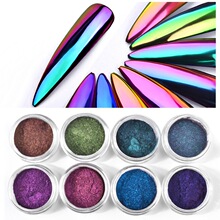 Optical Chameleon Chrome Pigment Nail Art Glitter DIY Dust