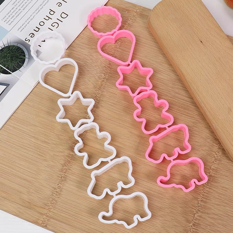 Baking Set with 3D Cookie Mold Cute Animal Cartoon for Oven Baking Cookies Playdough for Kindergarten Children
