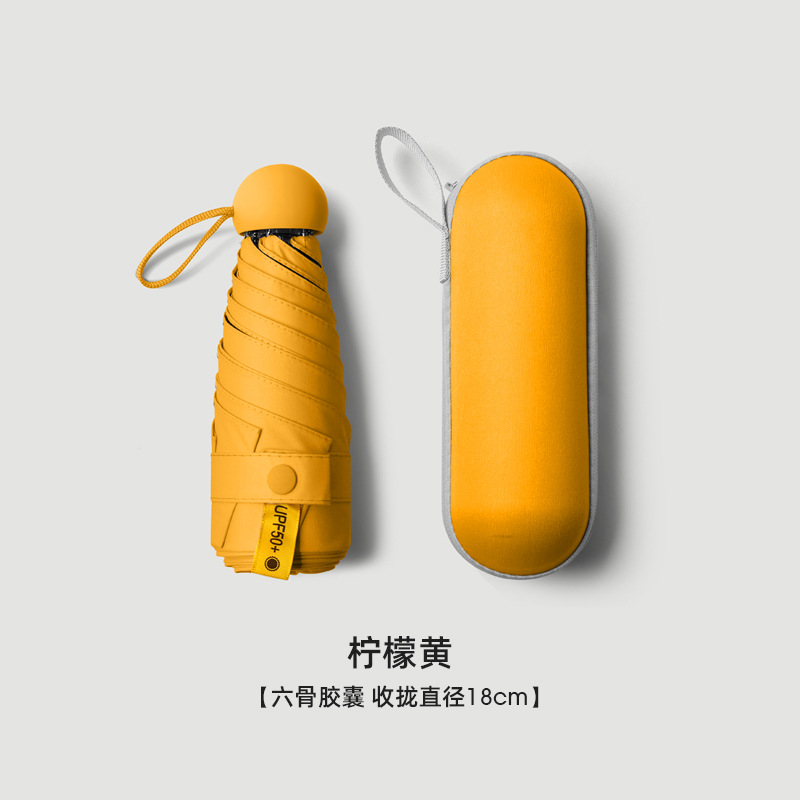 Gran paraguas de protección solar al por mayor protección UV 50% de descuento mini tarjeta bolsa paraguas de sol lluvia portátil y lluvia paraguas de doble uso personalización