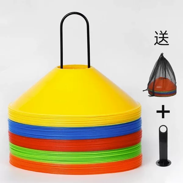 Sign Plate Football Basketball Training Equipment Obstacle Children's Training Taekwondo Barricade Thickened Plane Sign Plate