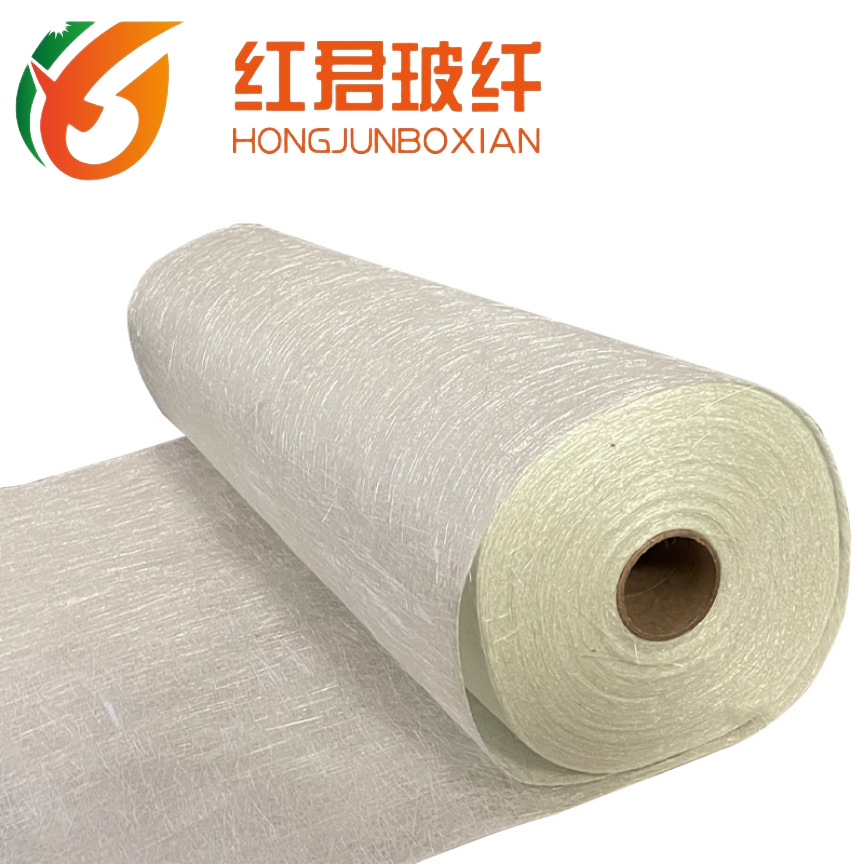 [济宁红君玻纤] 供应无碱粉剂短切毡 厚薄均匀，无毛羽