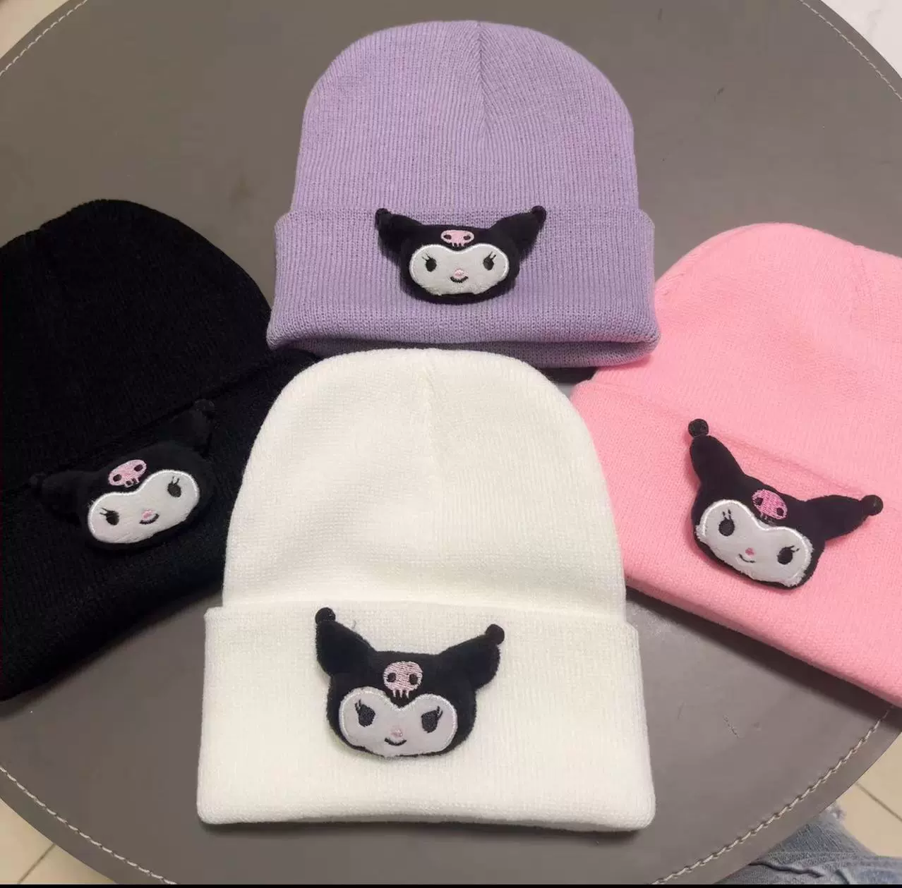 (Трансграничная торговля), Hello Kitty, мультяшная желтая вязаная шапка, кукла, косплей