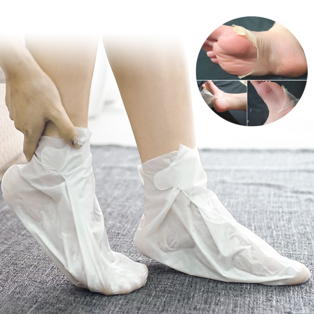 Lavendel für GuanJing Abgestorbene und Entfernen Haut Feuchtigkeitsspendende Pflege Fuß Maske Pediküre_voghion.com