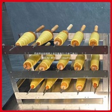 户外网红面包机烟囱烤面包机面包机面包机摆摊烤炉摇滚商用小吃