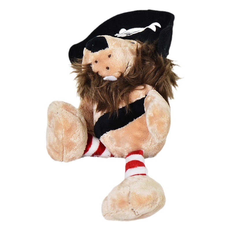 Comercio exterior selva animal pirata León muñeca niños muñeca juguete de peluche garra máquina muñeca transfronteriza al por mayor