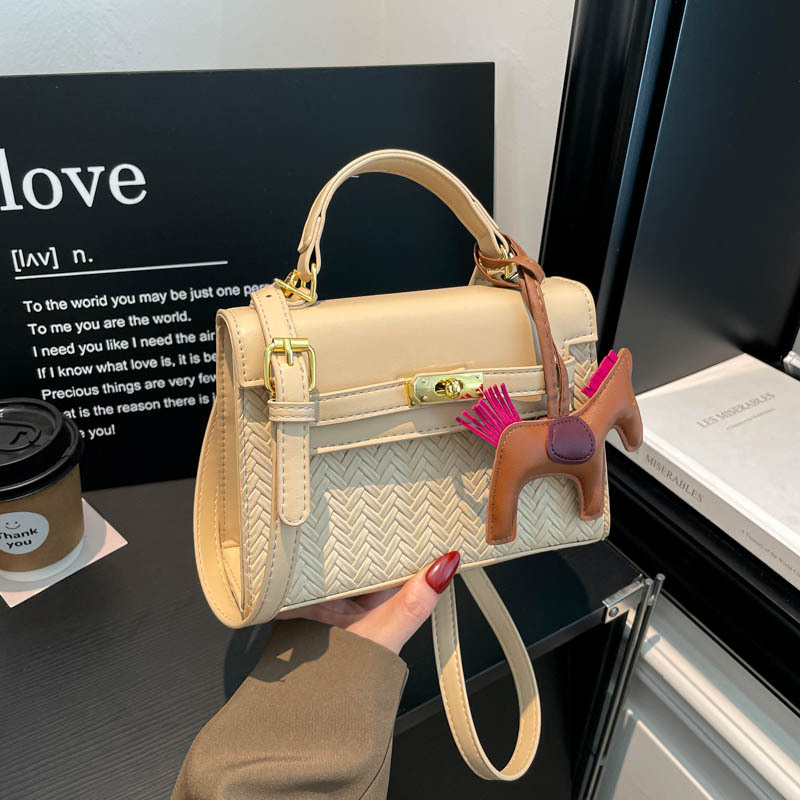 Sentido diario retro bolsos portátiles Kylie bolsos de moda transfronterizos nuevos empalmes de color contraste bolsos de hombro
