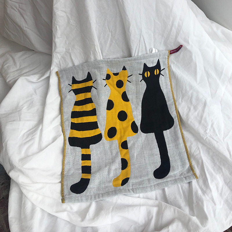 70g Weight Towels, Bath Towels Home Textiles & Decor Type Hooks Storage & Cleaning Cotton Material Animal Pattern Cute Style Cute Animal Cotton Towels Bath Towels Hooks 17