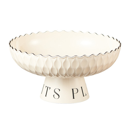 Drainage Fruit Tray Household Living Room Coffee Table Fruit Basket Snack Display Plate Candy Plate Fruit Plate 2024 New Arrival