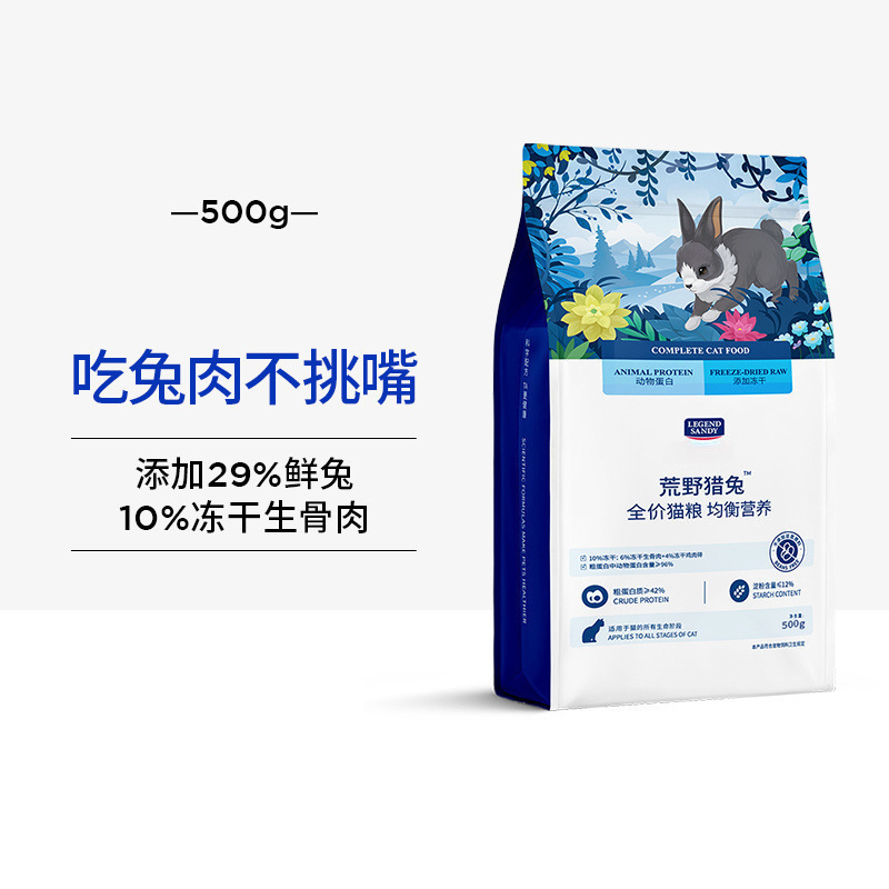 [500g Trial Pack] Baby Pigeon Cat Food for Adult and Young Cats, Weight Gain and Cheek Enlargement, Freeze-Dried, Free Shipping, Wholesale