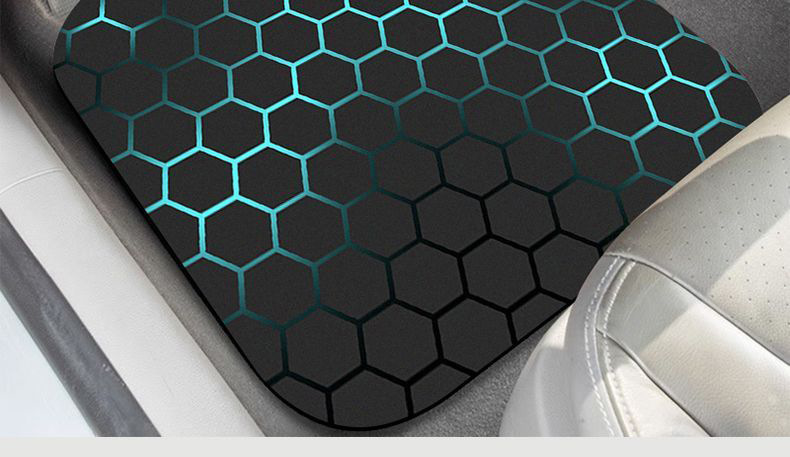 New Technology Car Floor Mats, Universal Water-Absorbent, Wear-Resistant and Dirt-Resistant Floor Mats in the Car, Full Set of Decorative Car Mats