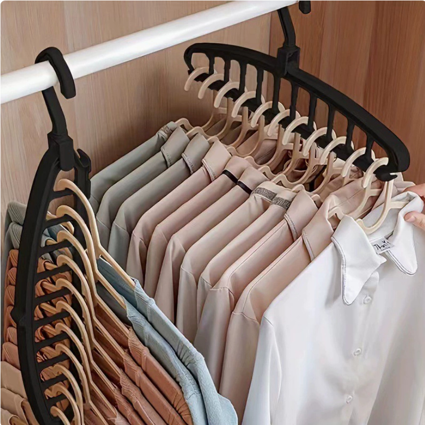 Cross-border Labeling Eleven-hole Hanger, Foldable Five-hole Hanger,...