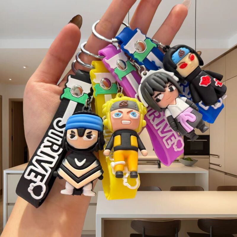 Naruto Keychain Blind Box Accessories Cartoon Naruto Kakashi Doll Pendant Car Key Chain Wholesale Naruto Keychain Blind Box Accessories Cartoon Naruto Kakashi Doll Pendant Car Key Chain Wholesale