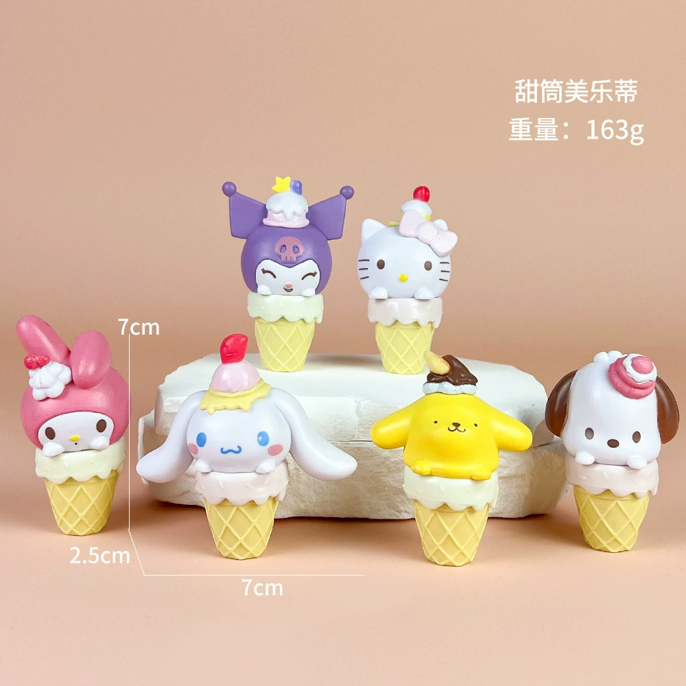 Sanrio, cartoon cute minifigure