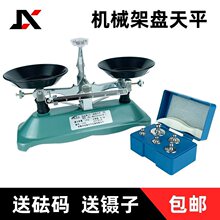 实验用托盘天平称高精度架盘机械克称秤学生初中物理教学老式教具