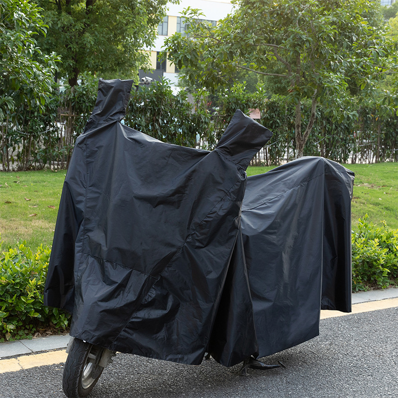 Electric vehicle dustproof and rainproof cover universal motorcycle cover thickened sunscreen PVC polyester battery vehicle cover