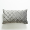 Dutch velvet handmade plaid waist back pillow sofa cushion (including core) a piece of free shipping Xinjiang except