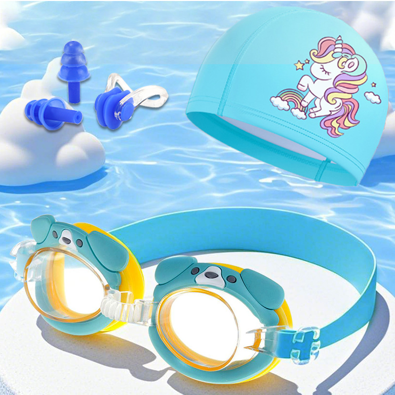 Gafas de Natación Infantil de PC Impermeable y Antivaho para Piscina image 12