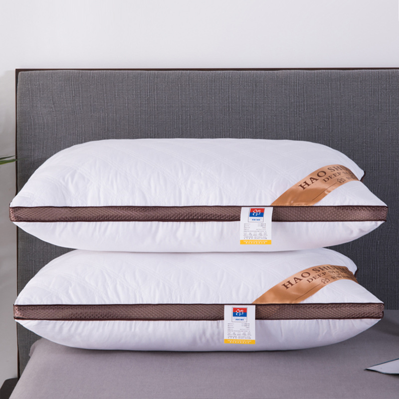ヒートンホテル枕芯 家庭用 大人用 羽根シルク枕 シングル 販促ギフト枕 首枕