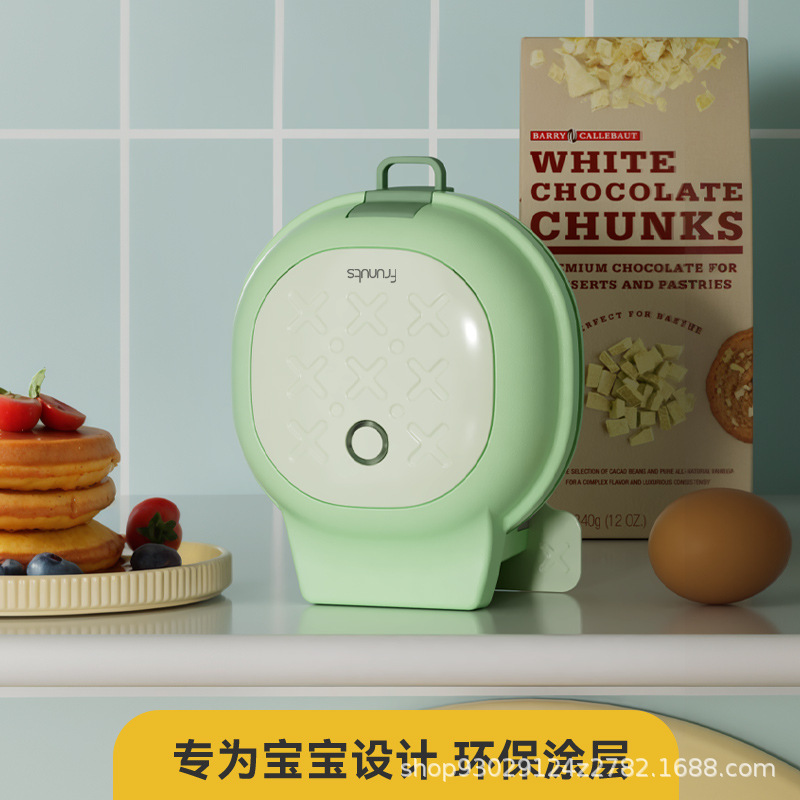 国境を越えた朝食機松餅機小型両面焼き皿ワッフル家庭用ミニパイwafflemaker|undefined