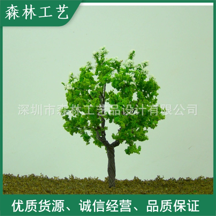 Оптовая Продажа с фабрики песок стол модель здания дерево мох микро ландшафт украшения аксессуары Моделирование дерево 108-90C