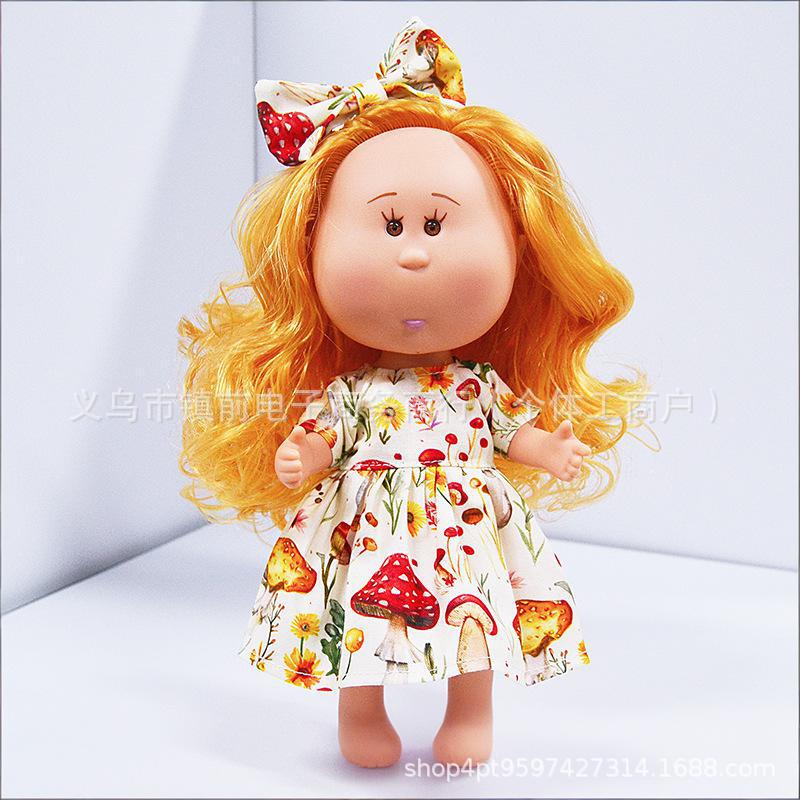 跨境新品西班牙土豆娃娃田园裙子系列毛绒娃娃公仔宝宝系列潮玩具