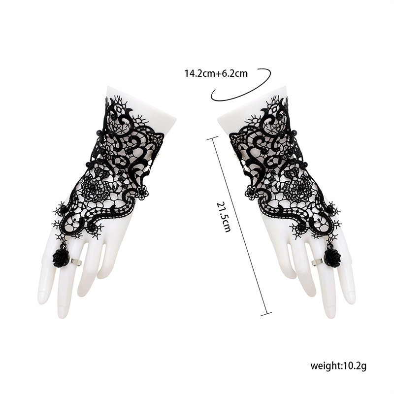 Retro court style Lolita lace ring bracelet new hand accessories