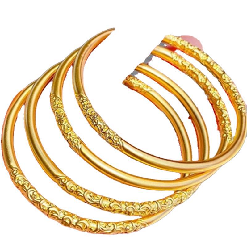 Vietnamese sand gold ancient method Bauhinia flower curling grass…