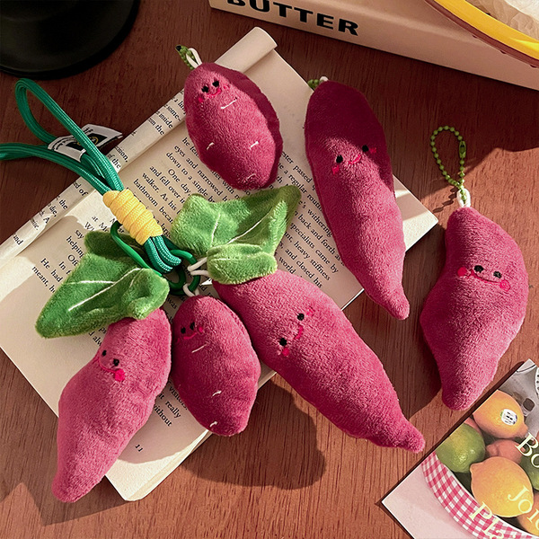 Plush cartoon pendant