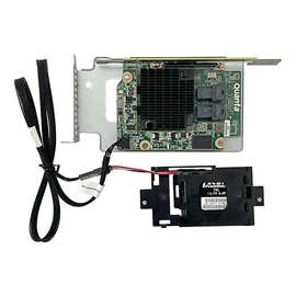 广达 D51B-1U 服务器12G阵列卡3108 SAS RAID卡带电池直通卡SATA