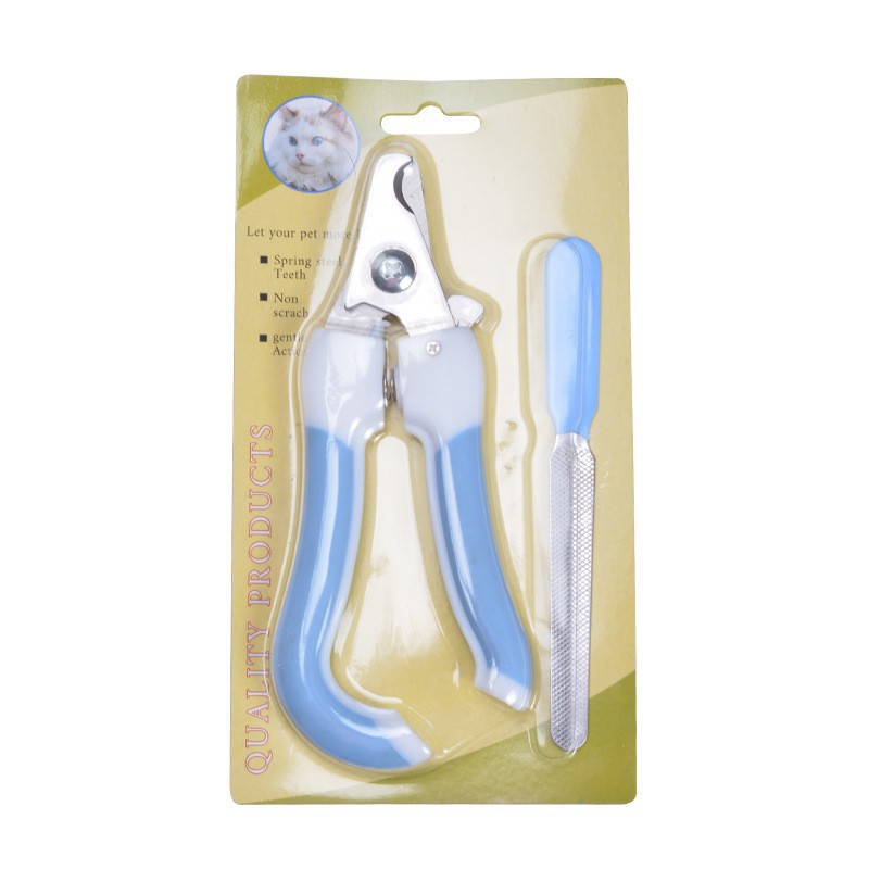Pet cortaúñas perro gato de acero inoxidable cortaúñas belleza suministros de limpieza cortaúñas manicura fábrica al por mayor