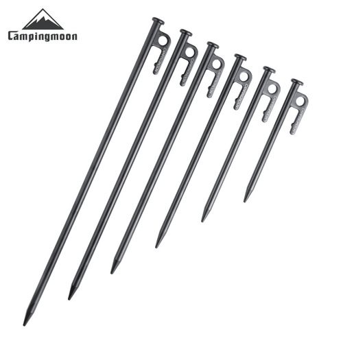 Koman T series high carbon steel electrophoresis anti-rust tent nails fixed pole canopy nails camping nails camping ground nails