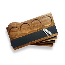 木质酒杯托 家用聚会派对创意美式啤酒托盘酒店酒吧酒杯木托