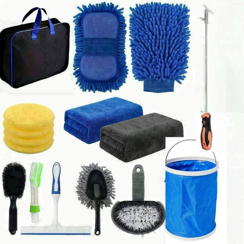 Комплект инструментов для чистки автомобиля 16 штук для трансграничной мойки