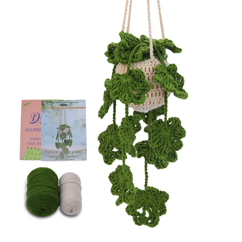 가을 녹색 할로우 교수형 바구니