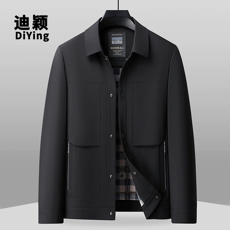 Новый папа весенняя куртка с отворотом