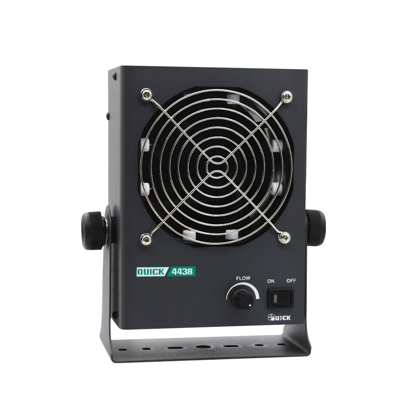 QUICK快克443B直流型离子风机大风量除静电便携式443A静电消除器
