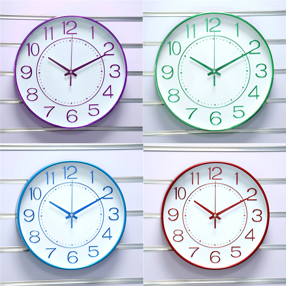 Reloj de pared silencioso al por mayor