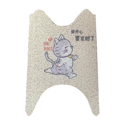 Electric vehicle foot mat | temperature resistant dirt-resistant electric car - happy-kitten-new-continent-extended-little-turtle-king
