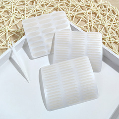 Water-activated adhesive mesh eyelid stickers—lace-like, double-layered, natural-looking, invisible, glue-free, long-lasting, and provides a secure hold.