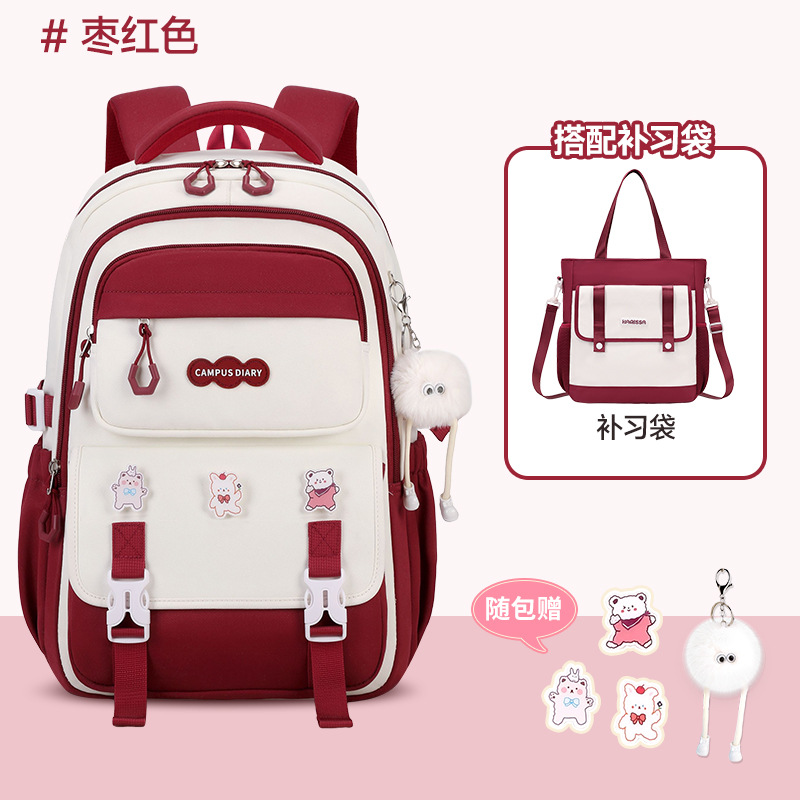 Mochila Escolar de Gran Capacidad para Secundaria de Tela Oxford, Ultraligero, para Educación Escolar