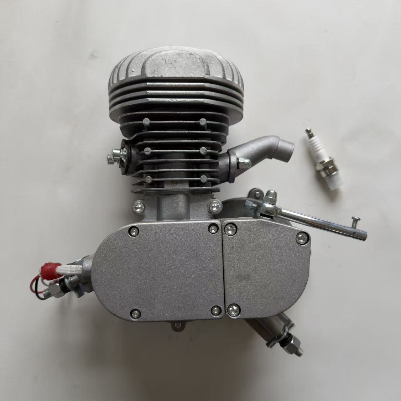 Two-Stroke Bicycle Modified with 100Cc Electric Engine
