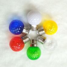 厂家批发新款E27B22圆形钻石灯罩G45菠萝灯壳LED节日灯罩神台灯罩