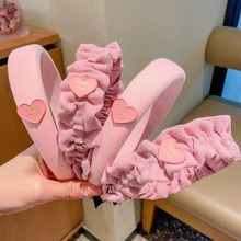 2025新款儿童发箍粉色头窟头箍发卡女童高级感洋气小女孩发捆头饰