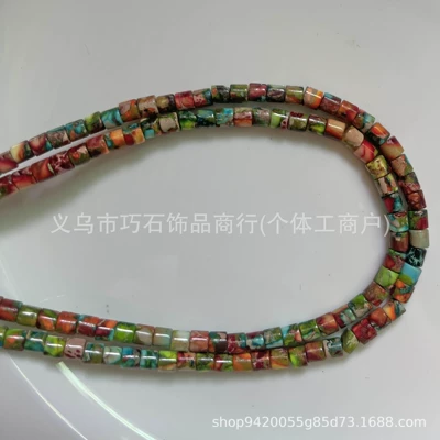 Zərgərlik ara hissələri Bracelet Spacer Beads, Semi-finished DIY - 44mm-round-tube